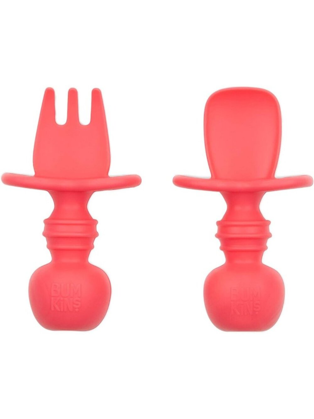 Silicone Baby Utensils Set for Self-Feeding & Baby Led Weaning, Soft Spoons